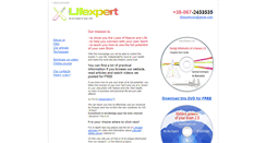 Desktop Screenshot of lifexpert.com